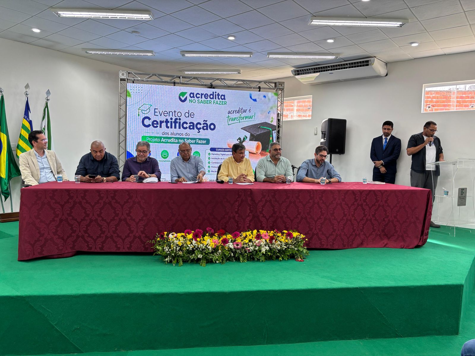 IFPI certifica participantes do Projeto Acredita no Saber Fazer em solenidade realizada no último sábado (30)